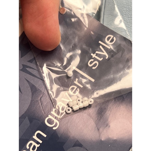 Susan Graver Faux Leather Jacket Womens 2X Blue Beaded Floral Embroidery New - Picture 9 of 12